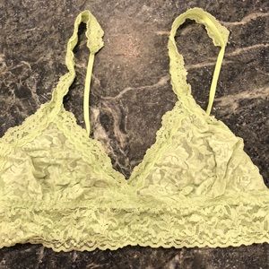 Hanky Panky signature lace crossover bralette